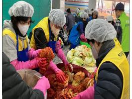 동대문구, 관내 단체들의 ‘사랑의 김장김치 나눔 및 이웃돕기 행사’ 풍성 기사 이미지