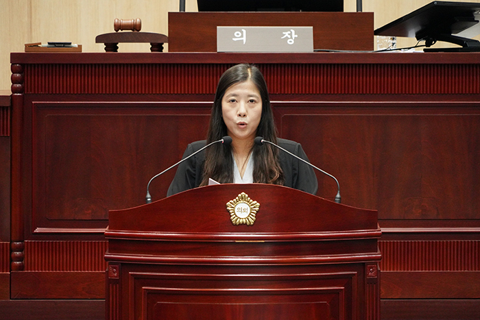 정서윤 구의원, ‘구의회 의결권 침해 사례’ 강력 비판 기사 이미지