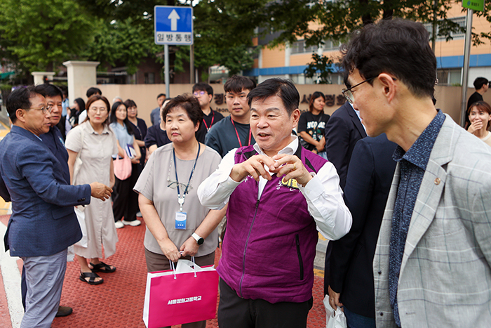 동대문구, 깡통시장 일대 보행환경 개선 현장보고회 가져 기사 이미지