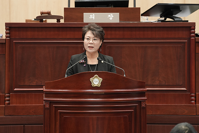 이강숙 구의원, 제346회 임시회 제2차 본회의 구정질문..구청 행정 강력 비판 기사 이미지