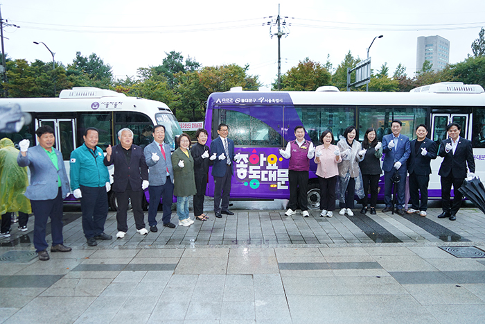 동대문구의회, 동대문구 자율주행버스 개통식 참석  기사 이미지