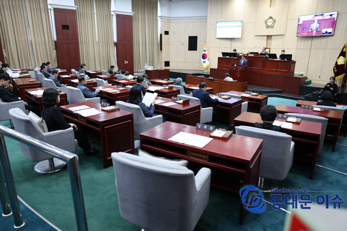 동대문구의회, 제347회 임시회 폐회…조례안 33건 처리 기사 이미지