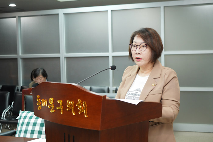 노연우 구의원, ‘동대문구 자치경찰사무 지원 조례’ 제정으로 주민 안전 강화 기사 이미지