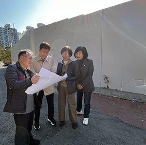 성해란 동대문구의원, 홍릉동 6구역 재개발 현장 점검 기사 이미지