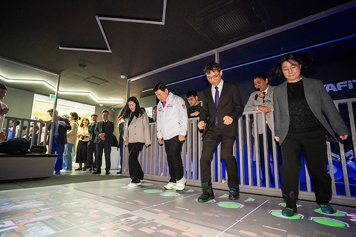 동대문구, VR·AR·AI 체육공간 ‘웰핏 디지털 스포츠랩’ 개소 기사 이미지