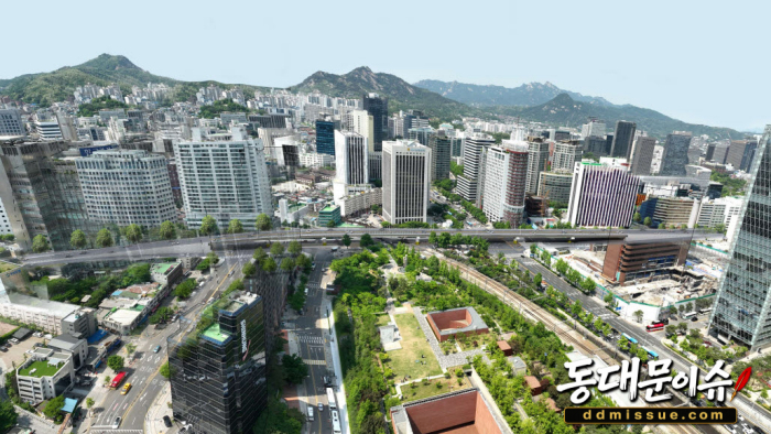 서소문로 전면 개통…고가 신설. 2029년 개통