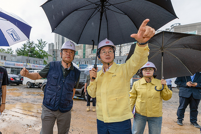 동대문구, 장마철 안전점검 총력
