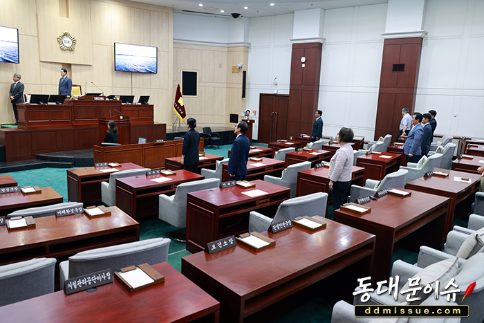 동대문구의회 354회 임시회 파행…국민의힘 보이콧에 자동 산회