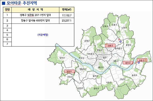 서울시, 신통기획·모아타운 투기거래 선제 차단