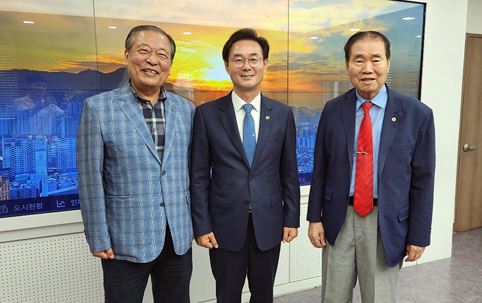대한노인회 동대문구지회, 최동민 구청장과 현안 논의