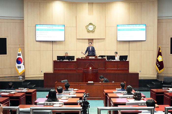 동대문구의회, 두 달 파행 끝 정상화…제357회 임시회 마무리