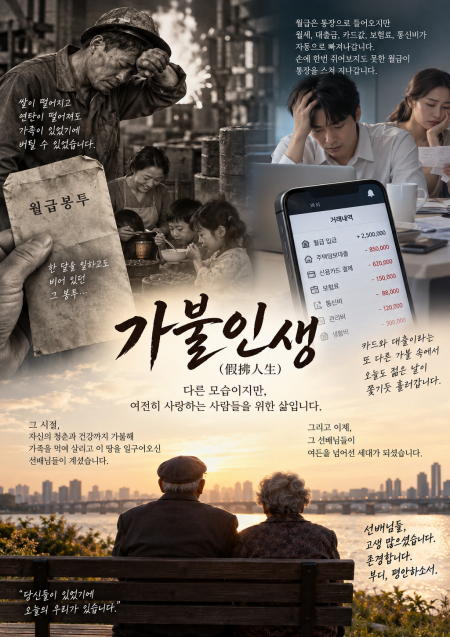 「가불인생(假拂人生) — 월급날 빈 봉투를 받아들던 사람들」