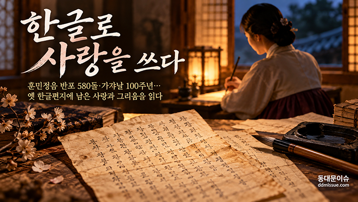 한글로 사랑을 쓰다