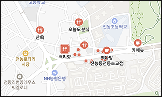 전농동 배봉맛길, 24일 차 없는 거리로 변신