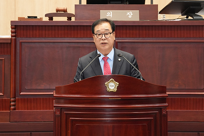 안태민 구의원 “장평근린공원 수직구 이전 과정 공개해야”