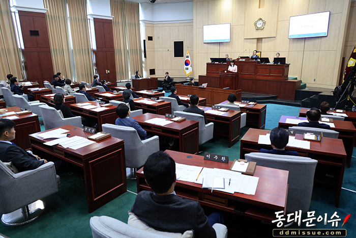 동대문구 2025년 예산 1조 258억 집행…658억 원 다음 해로 넘겨